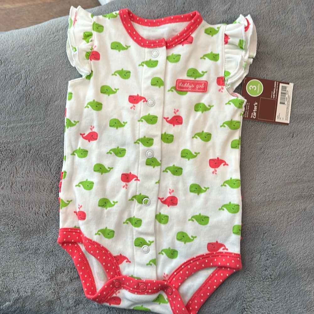Whale onesie